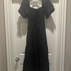 Entro Black Long Sleeve Dress